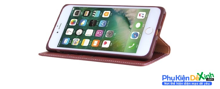 Bao Da iPhone 7 Hiệu Nuoku Chính Hãng được làm hoàn toàn bằng da công nghiệp sản xuất tại Hongkong nên bên ngoài chiếc rất chắc chắn, với gam màu sang trọng và nhả nhặn kiểu dáng mỏng gọn giúp bạn có cảm giác nhẹ ...
